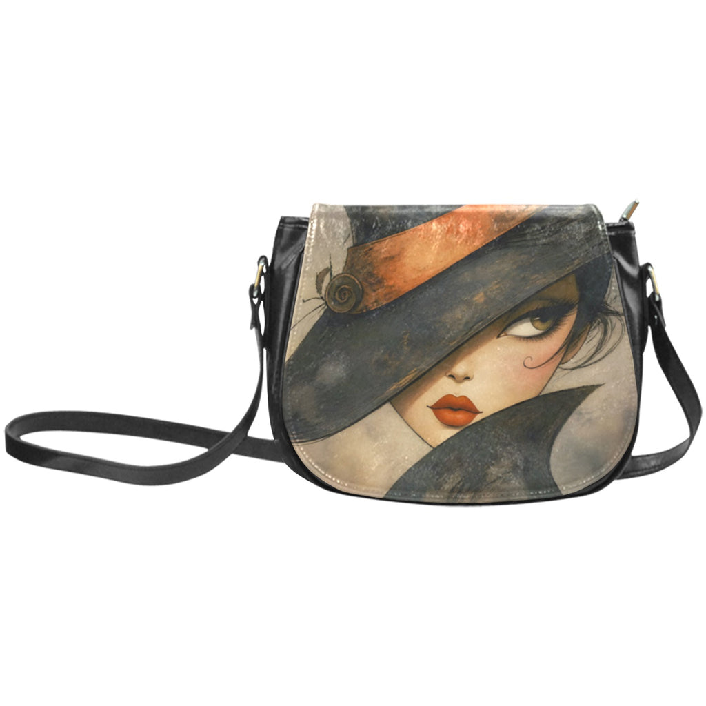 Side Eye Classic Saddle Bag/Small (Model 1648)