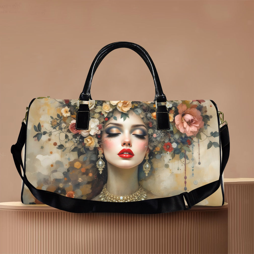 Wearing my FInest Jewels Large Capacity Travel Bag-Large