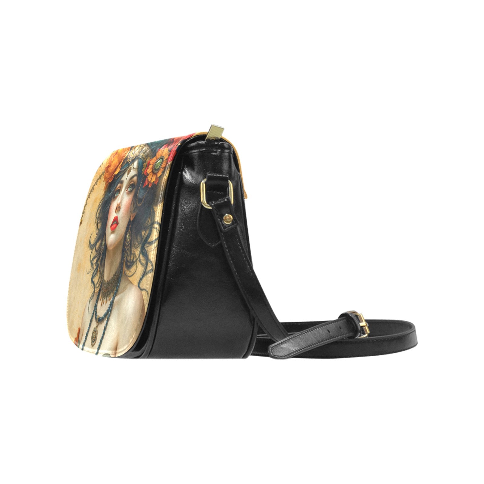 Blue Eyed Gypsy Classic Saddle Bag/Small