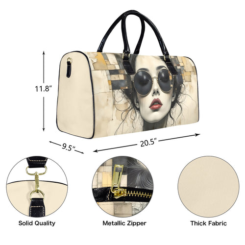 Dark Sunglasses Large Capacity Travel Bag-Large