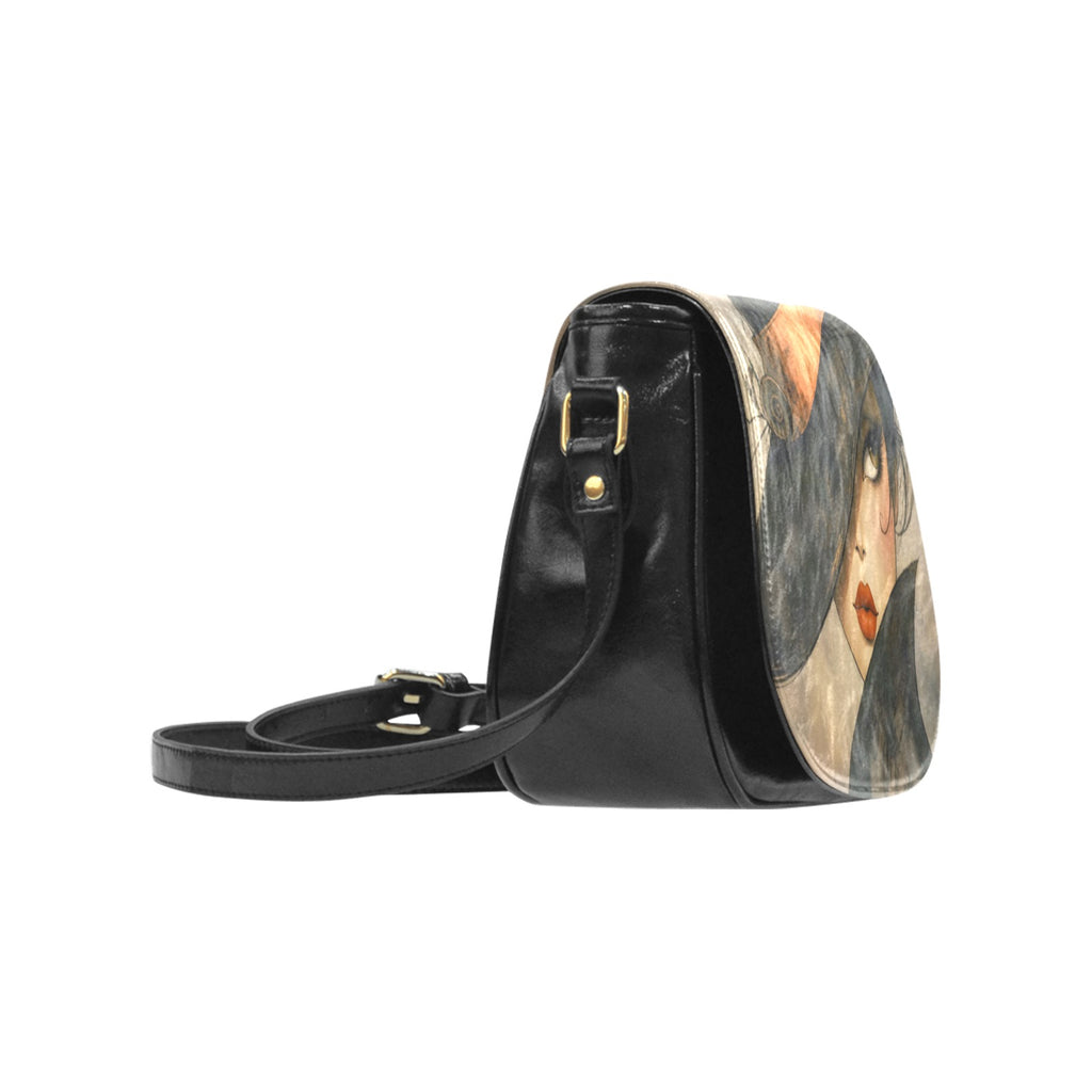 Side Eye Classic Saddle Bag/Small (Model 1648)
