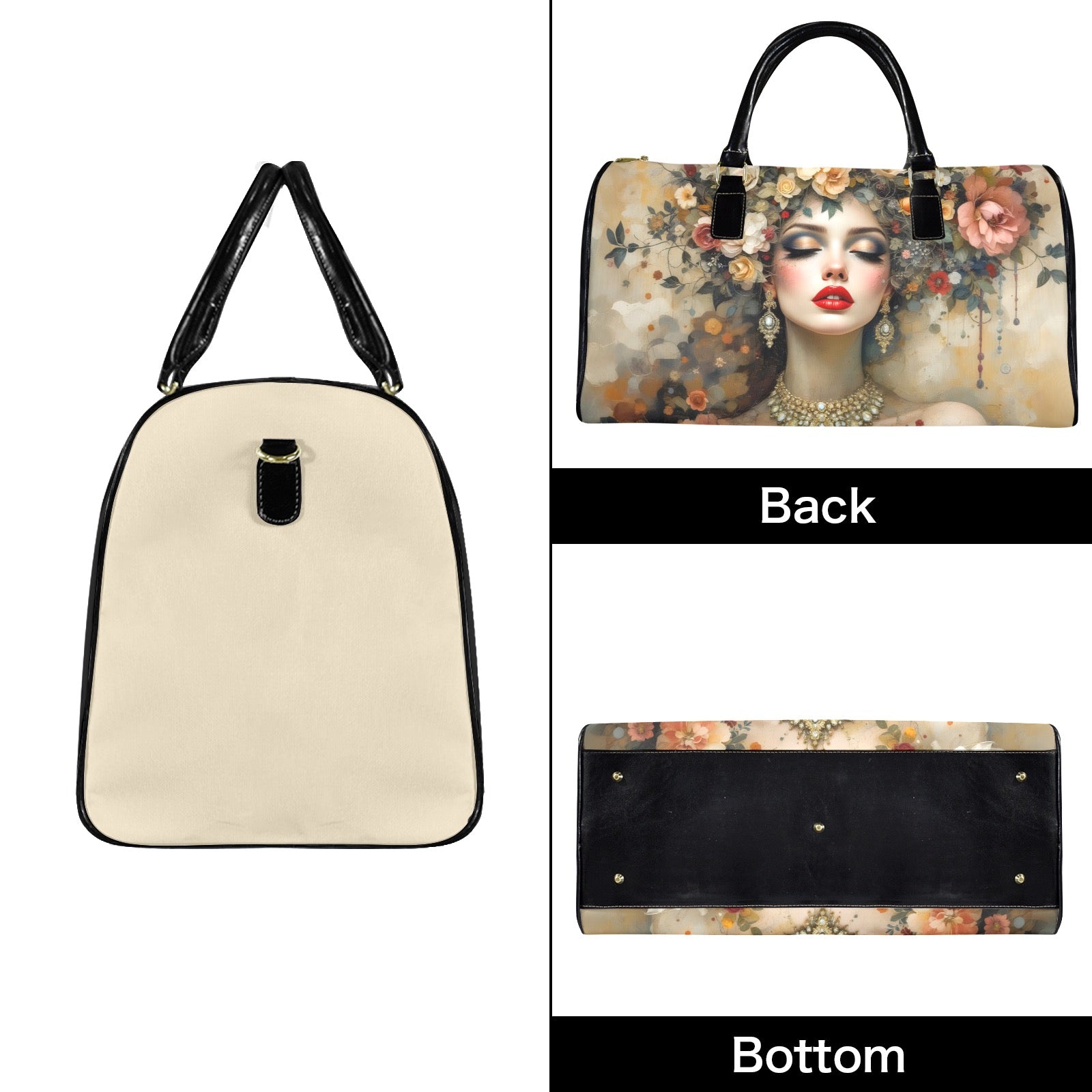 Wearing my FInest Jewels Large Capacity Travel Bag-Large