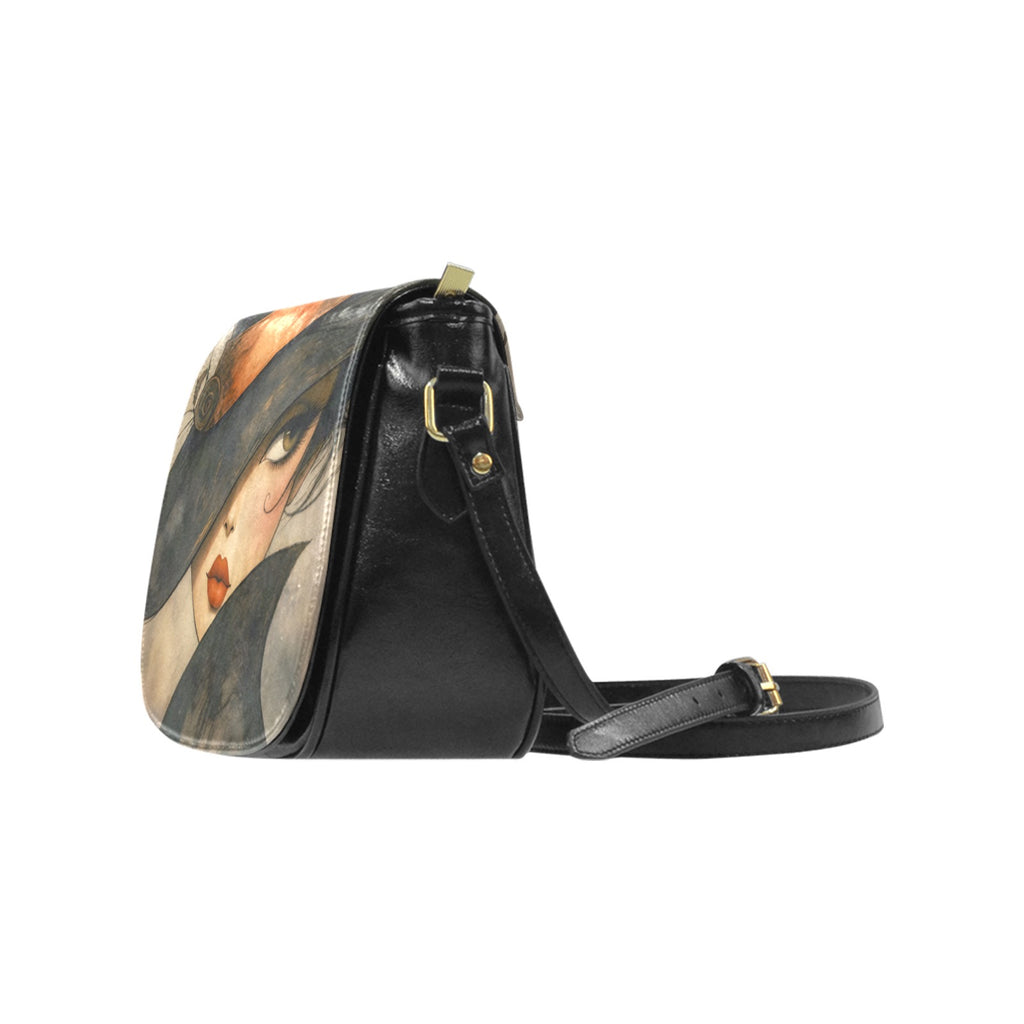 Side Eye Classic Saddle Bag/Small (Model 1648)
