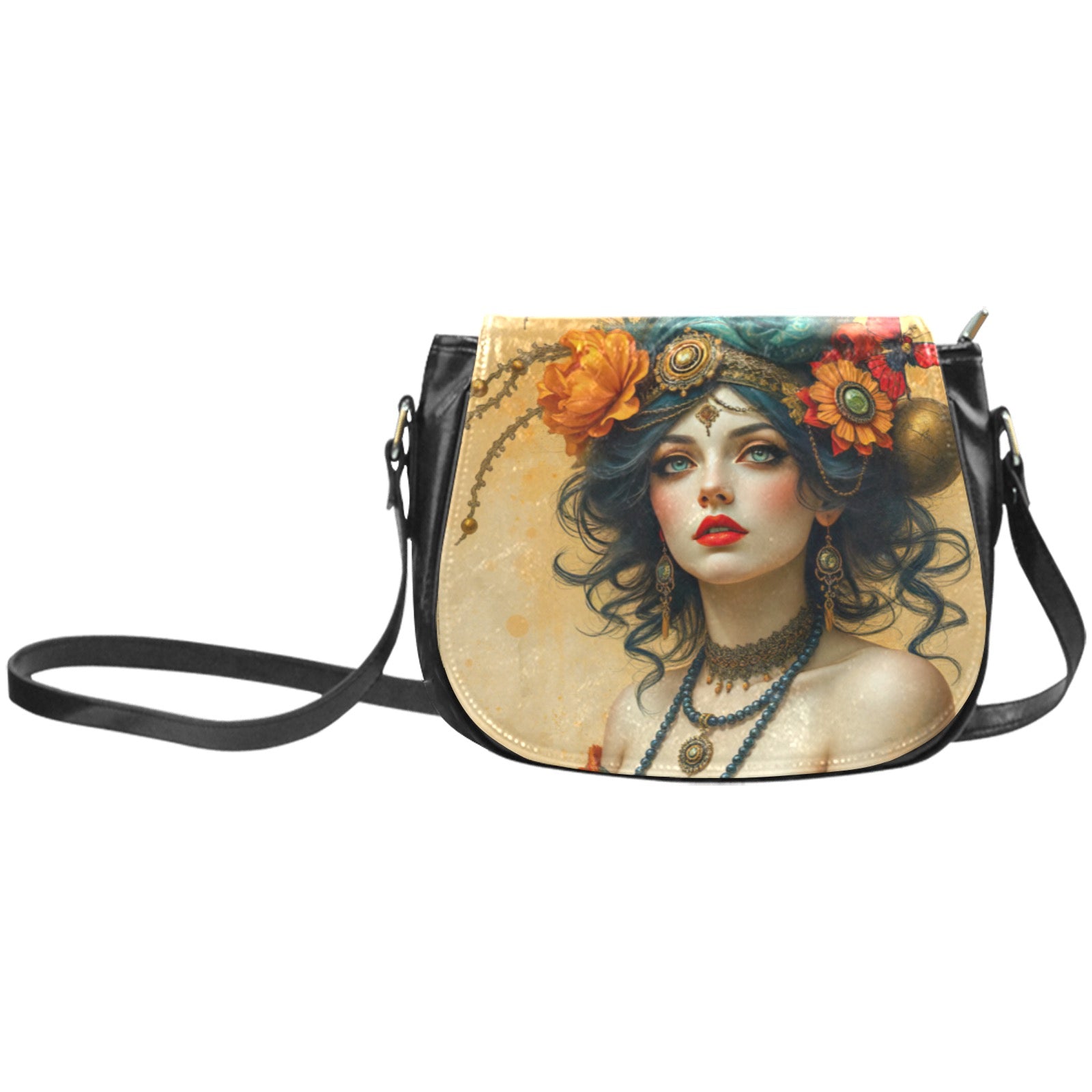 Blue Eyed Gypsy Classic Saddle Bag/Small