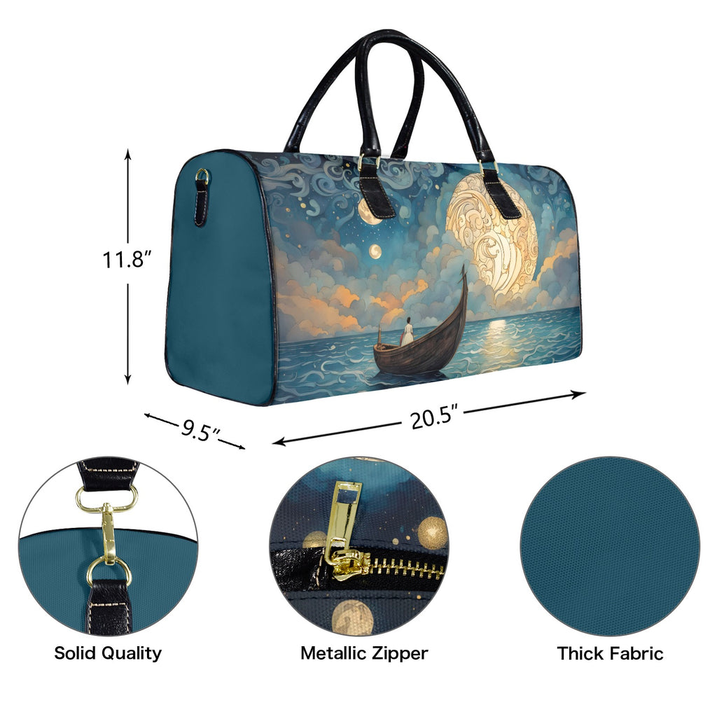 Cloisonne Moon Large Capacity Travel Bag-Large